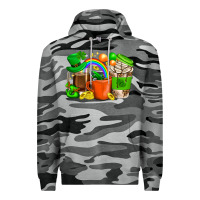 Slate Camo St. Patricks Day Coffee Cups Premium Hoodie - BundleAndBundleShop