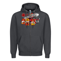 Smoke fire truck gnomes Zipper Hoodie - Artiststas