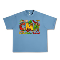 Pebble Blue Certified medical assistant juneteenth Urban Heavy Tee - Zillion Design Studio