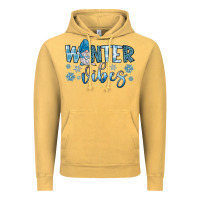 Vintage Mustard winter vibes gnome Vintage Hoodie - JahusDesignShop