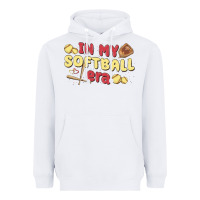 White in my softball era Heavyweight Hoodie - MaliasSmallBusiness
