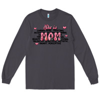 Smoke she is mom compliment words Long Sleeve Tee - JahusDesignShop