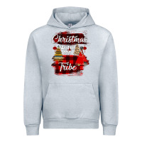 Heather Grey Christmas With My Tribe Urban Hoodie - Bettercallsaul