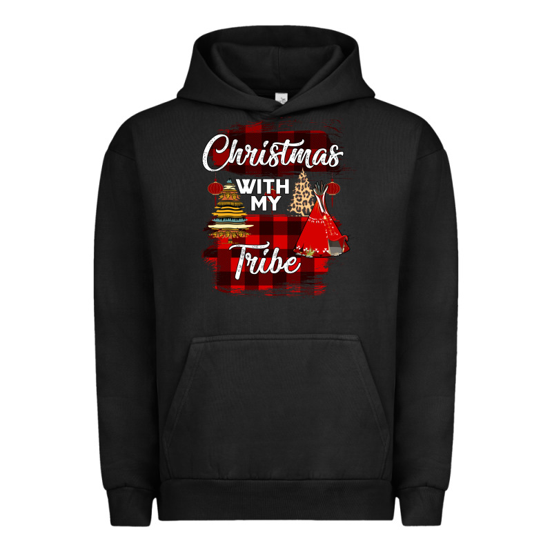 Christmas With My Tribe Urban Hoodie by Bettercallsaul | Teevron