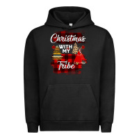 Pigment Black Christmas With My Tribe Urban Hoodie - Bettercallsaul