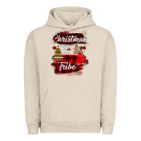 Pigment French Oak Christmas With My Tribe Urban Hoodie - Bettercallsaul