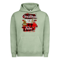 Pigment Oil Green Christmas With My Tribe Urban Hoodie - Bettercallsaul