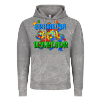 Cloud Rock grandma of a warrior Vintage Hoodie - Zillion Design Studio