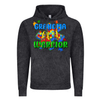 Vintage Black grandma of a warrior Vintage Hoodie - Zillion Design Studio