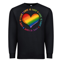 Black love is love Premium Sweatshirt - MaliasSmallBusiness