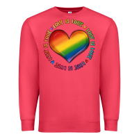 Cardinal love is love Premium Sweatshirt - MaliasSmallBusiness