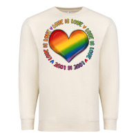 Sandshell love is love Premium Sweatshirt - MaliasSmallBusiness