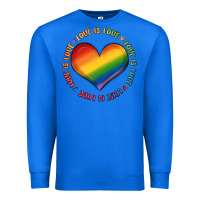 True Royal love is love Premium Sweatshirt - MaliasSmallBusiness