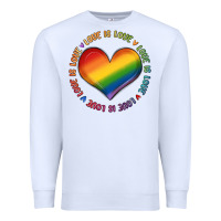 Love Is Love Premium Sweatshirt | Teevron