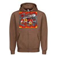 Chestnut fire truck gnomes Zipper Hoodie - Artiststas