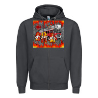 Smoke fire truck gnomes Zipper Hoodie - Artiststas