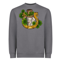 Storm st patricks day goat horseshoe shamrock Heavyweight Sweatshirt - RanaPortraitStore