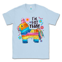Dusty Blue id hit that  mexican llama pinata Classic Tee - JahusDesignShop