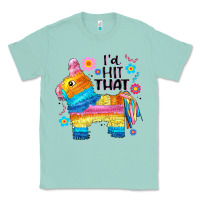 Seafoam id hit that  mexican llama pinata Classic Tee - JahusDesignShop
