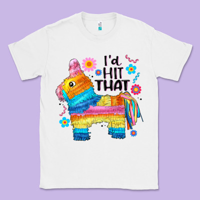 Id Hit That  Mexican Llama Pinata Classic Tee Designed By Jahusdesignshop