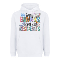 White every bunny loves our residents Heavyweight Hoodie - MaliasSmallBusiness