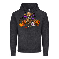 Vintage Black Heifer cow halloween Vintage Hoodie - RanaPortraitStore