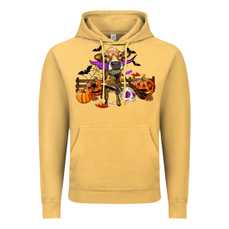Heifer Cow Halloween Vintage Hoodie by RanaPortraitStore | Teevron