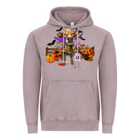 Vintage Zinc Heifer cow halloween Vintage Hoodie - RanaPortraitStore