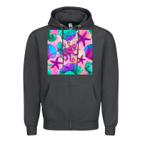 Smoke summer beach seamless pattern Zipper Hoodie - BundleAndBundleShop