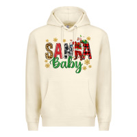 Sandshell Santa Baby With Santa Premium Hoodie - BundleAndBundleShop