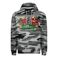 Slate Camo Santa Baby With Santa Premium Hoodie - BundleAndBundleShop