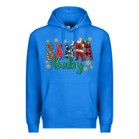 True Royal Santa Baby With Santa Premium Hoodie - BundleAndBundleShop