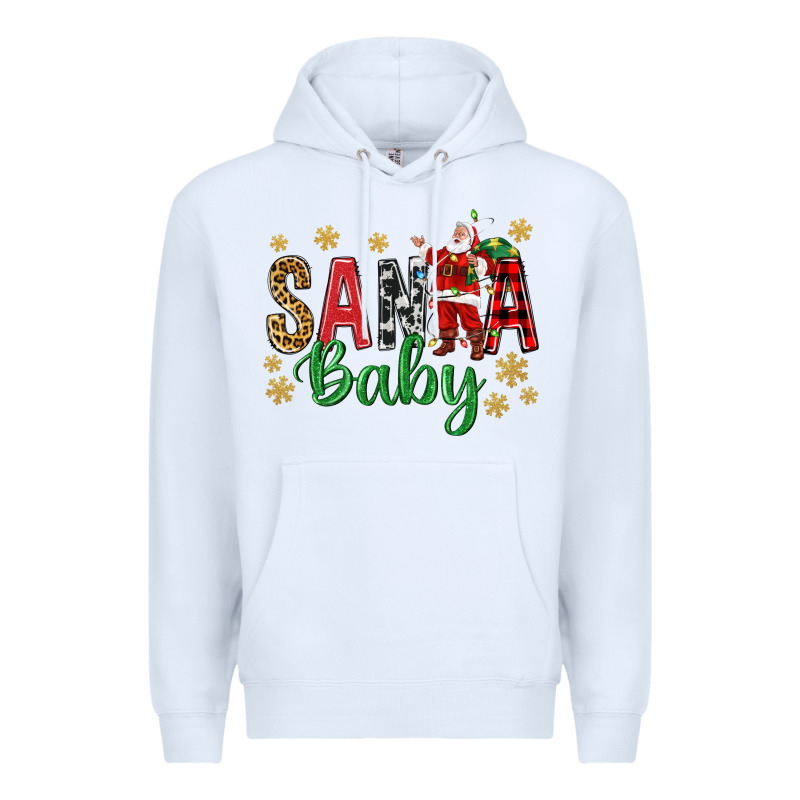 Santa Baby With Santa Premium Hoodie by BundleAndBundleShop | Teevron