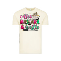 Vintage Arctic coffee mascara and hustle Vintage Tee - Zillion Design Studio