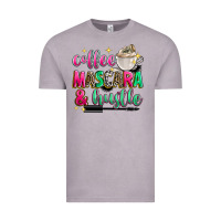 Vintage Zinc coffee mascara and hustle Vintage Tee - Zillion Design Studio