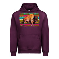 Mauve Wine Aztec Buffalo Urban Hoodie - Bettercallsaul