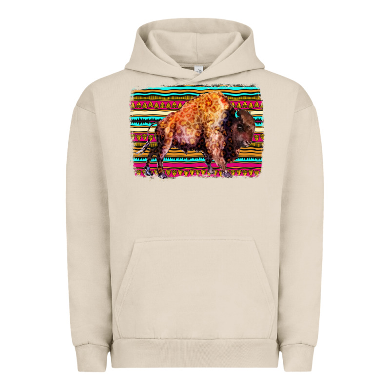 Aztec Buffalo Urban Hoodie by Bettercallsaul | Teevron