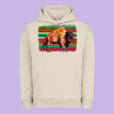 Aztec Buffalo Urban Hoodie Designed By Bettercallsaul
