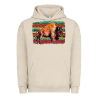 Pigment French Oak Aztec Buffalo Urban Hoodie - Bettercallsaul