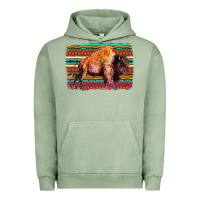 Pigment Oil Green Aztec Buffalo Urban Hoodie - Bettercallsaul