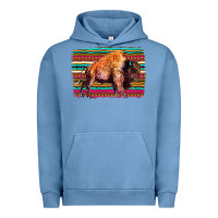 Pigment Pebble Blue Aztec Buffalo Urban Hoodie - Bettercallsaul