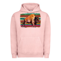 Pigment Salmon Aztec Buffalo Urban Hoodie - Bettercallsaul