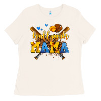 Bone ballpark mama Ladies Tee - AdoDesignShop