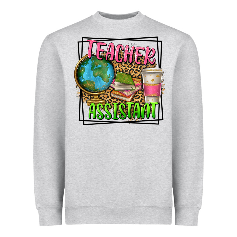 Teacher Assistant Heavyweight Sweatshirt by texasbilliewilder | Teevron