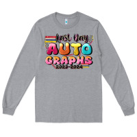 Heather Grey last day autographs Long Sleeve Tee - JahusDesignShop