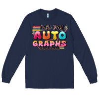 Navy last day autographs Long Sleeve Tee - JahusDesignShop