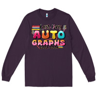 Plum last day autographs Long Sleeve Tee - JahusDesignShop