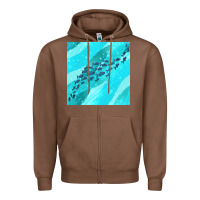 Chestnut fish and sea seamless pattern Zipper Hoodie - BundleAndBundleShop