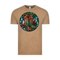 Vintage Coffee Christmas Cowboy Boots Vintage Tee - RanaPortraitStore