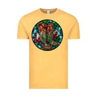 Vintage Mustard Christmas Cowboy Boots Vintage Tee - RanaPortraitStore